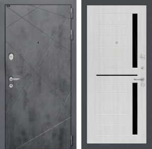 Входная дверь LOFT 02 - Сандал белый