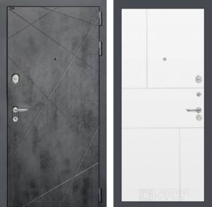 Входная дверь LOFT 21 - Белый софт