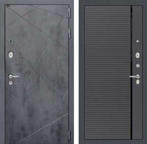 Входная дверь LOFT 22 - Графит софт