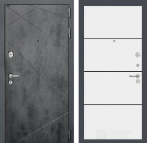 Входная дверь LOFT 25 - Белый софт