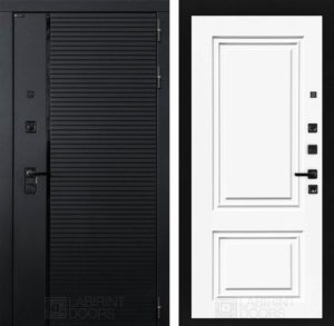 Входная дверь PIANO 26 - Эмаль RAL 9003