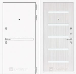 Входная дверь Лайн WHITE 01 - Сандал белый