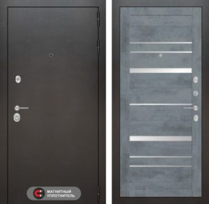 Входная дверь SILVER 20 - Бетон темный