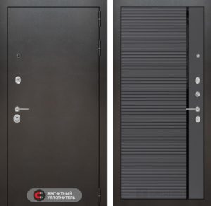 Входная дверь SILVER 22 - Графит софт