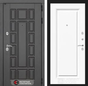 Входная дверь Нью-Йорк 27 - Эмаль RAL 9003