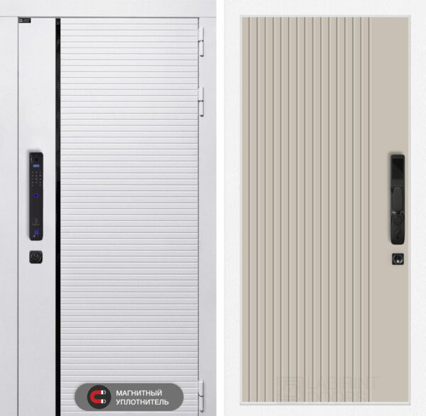 Входная дверь Роял Смарт 29 — Капучино