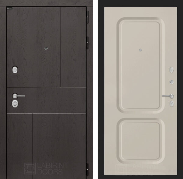 Входная дверь Урбан 09 — Капучино